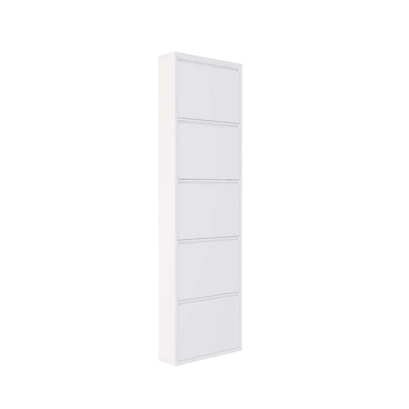 Rylanis skoskap 50x169 cm - Hvit - Oppbevaring - Skooppbevaring