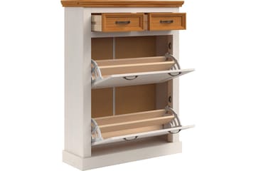 Selma Skoskap 90x115 cm - Hvit - Oppbevaring - Skooppbevaring