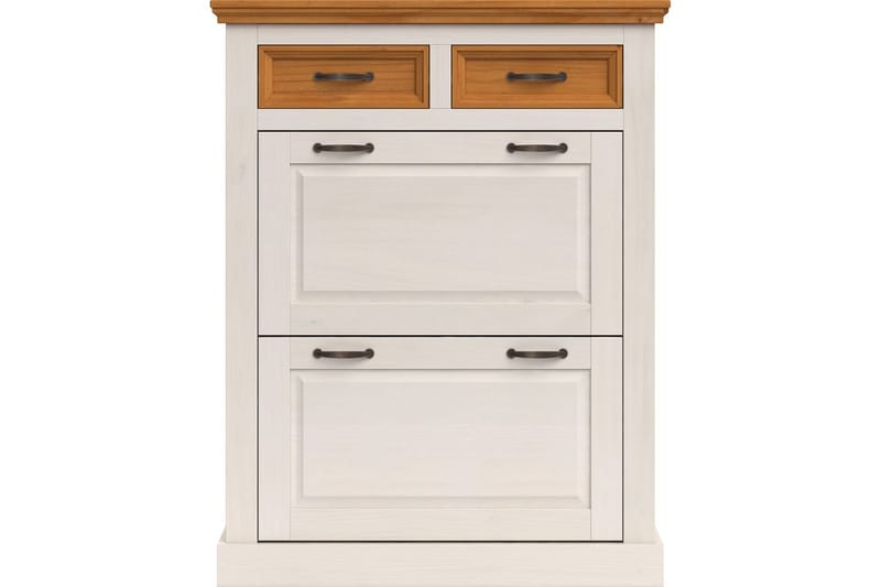 Selma Skoskap 90x115 cm - Hvit - Oppbevaring - Skooppbevaring - Skoskap