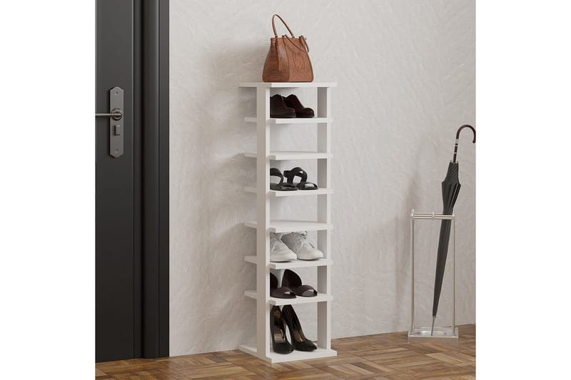 Seynor Skoskap 29,6 cm - Hvit - Oppbevaring - Skooppbevaring - Skoskap