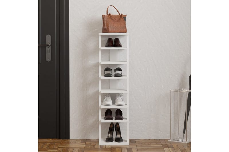 Seynor Skoskap 29,6 cm - Hvit - Oppbevaring - Skooppbevaring - Skoskap