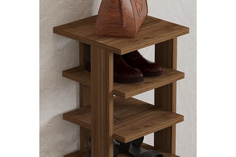 Seynor Skoskap 29,6 cm - Valnøtt - Oppbevaring - Skooppbevaring - Skoskap