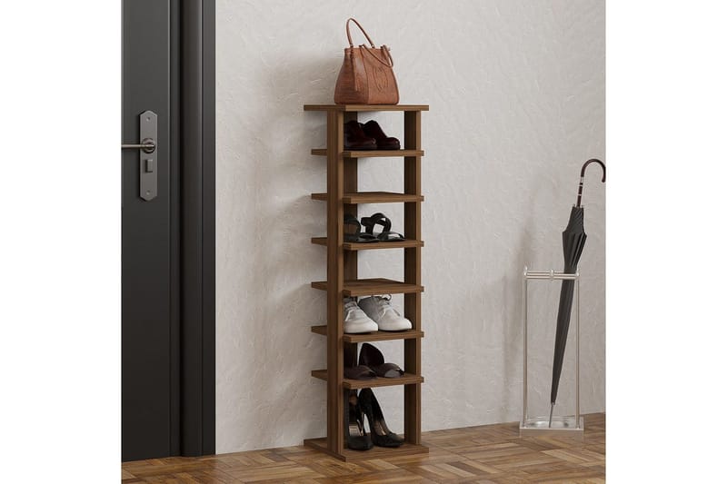 Seynor Skoskap 29,6 cm - Valnøtt - Oppbevaring - Skooppbevaring - Skoskap