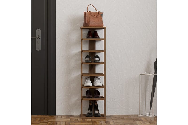 Seynor Skoskap 29,6 cm - Valnøtt - Oppbevaring - Skooppbevaring - Skoskap