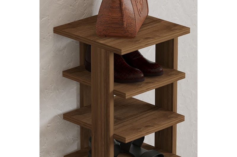 Seynor Skoskap 29,6 cm - Valnøtt - Oppbevaring - Skooppbevaring - Skoskap