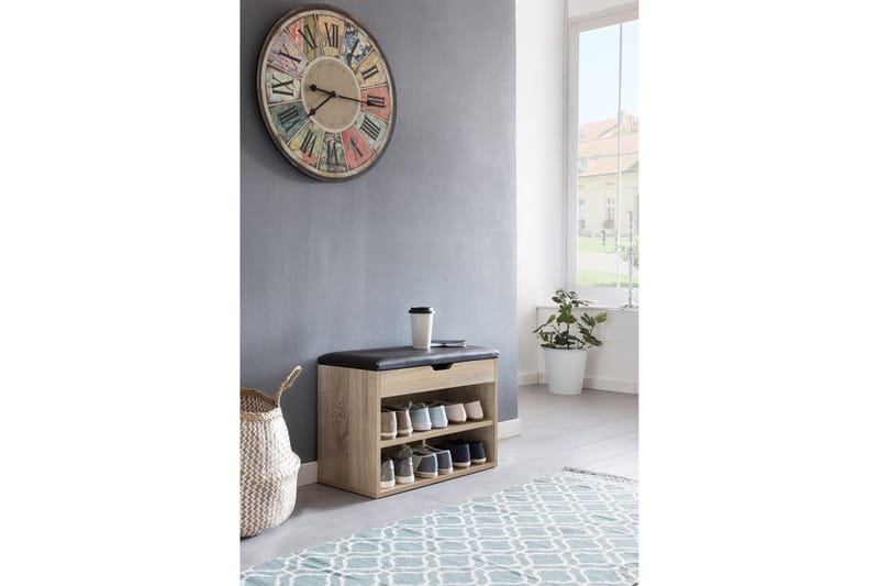 Shiheem Skohylle 60x30 cm - Brun - Oppbevaring - Skooppbevaring - Skoskap