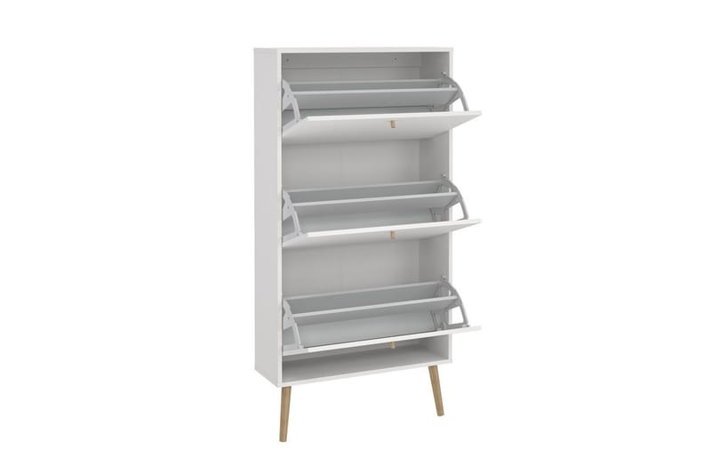 Shinta Skoskap 70 cm - Hvit - Oppbevaring - Skooppbevaring - Skoskap