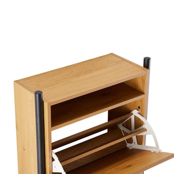 Shoe Cabinet HOME4YOU - brun - Oppbevaring - Skooppbevaring