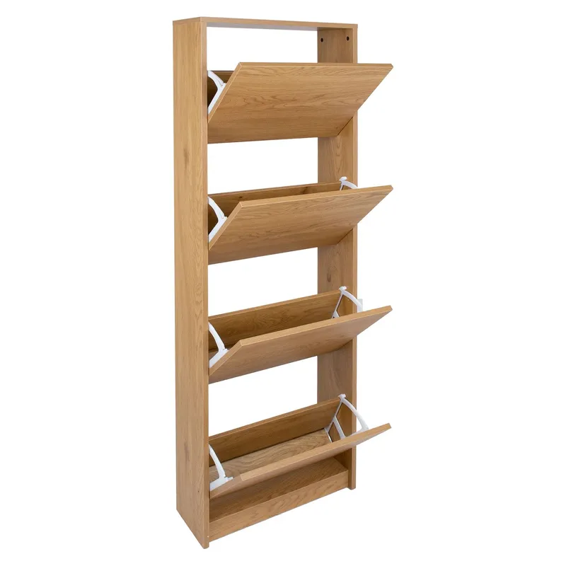 Shoe Cabinet HOME4YOU - brun - Oppbevaring - Skooppbevaring - Skoskap