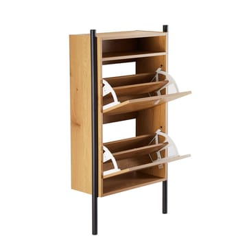 Shoe Cabinet HOME4YOU - brun - Oppbevaring - Skooppbevaring