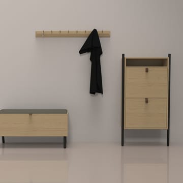 Shoe Cabinet HOME4YOU - brun - Oppbevaring - Skooppbevaring