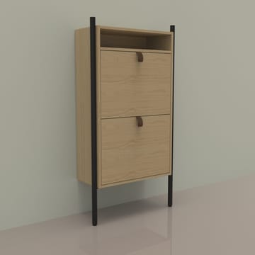 Shoe Cabinet HOME4YOU - brun - Oppbevaring - Skooppbevaring
