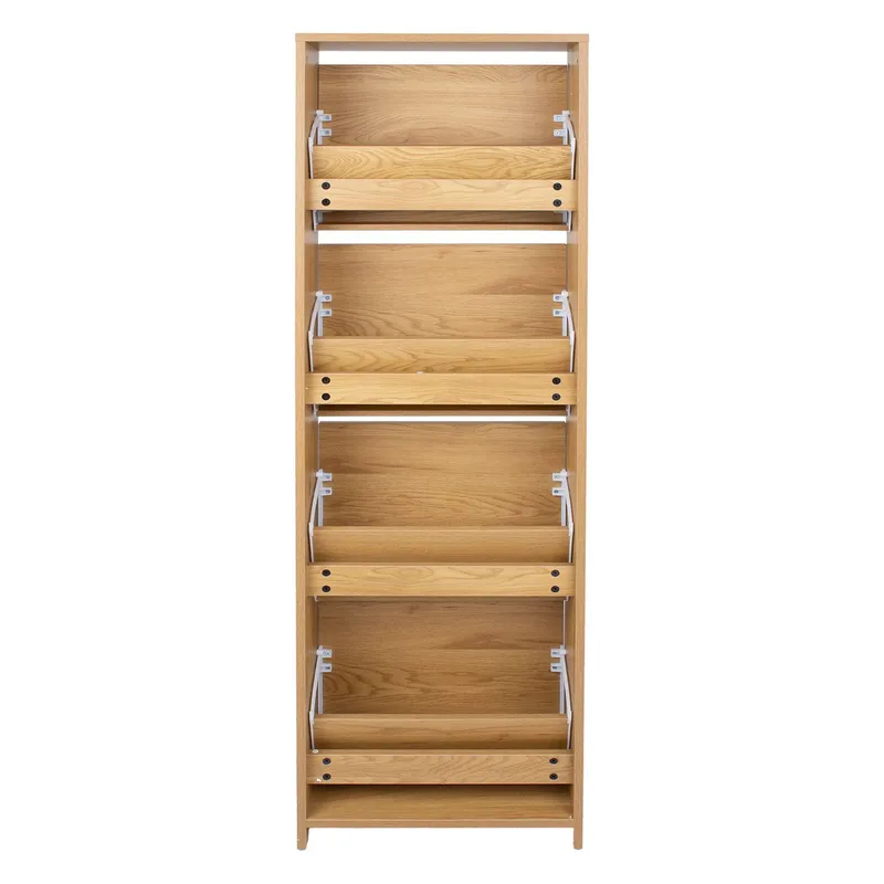 Shoe Cabinet HOME4YOU - brun - Oppbevaring - Skooppbevaring - Skoskap