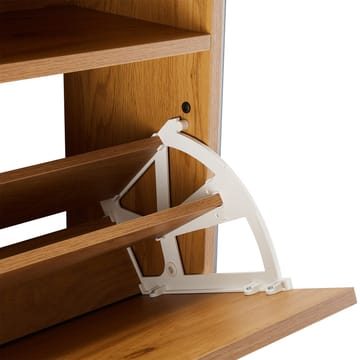 Shoe Cabinet HOME4YOU - brun - Oppbevaring - Skooppbevaring