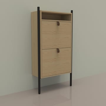 Shoe Cabinet HOME4YOU - brun - Oppbevaring - Skooppbevaring