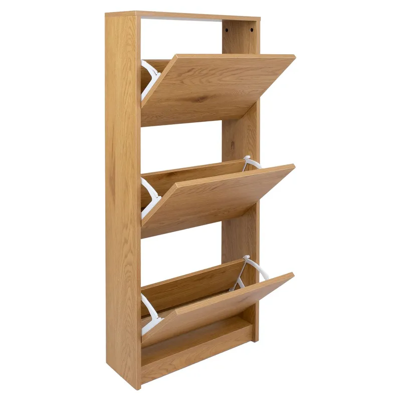 Shoe Cabinet HOME4YOU - brun - Oppbevaring - Skooppbevaring