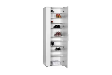 Shoe Cabinet Hvit - Hvit - Oppbevaring - Skooppbevaring
