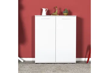 Shoe Cabinet Hvit - Hvit - Oppbevaring - Skooppbevaring