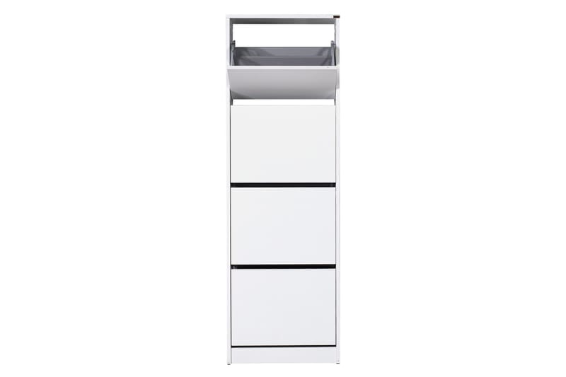 Shoe Cabinet Hvit - Hvit - Oppbevaring - Skooppbevaring - Skoskap