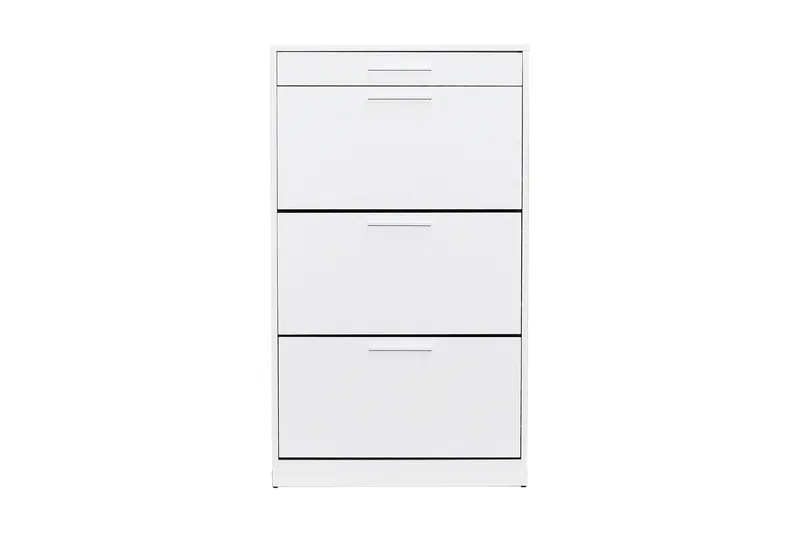 Shoe Cabinet Hvit - Hvit - Oppbevaring - Skooppbevaring - Skoskap