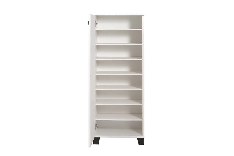 Shoe Cabinet Hvit - Hvit - Oppbevaring - Skooppbevaring - Skoskap