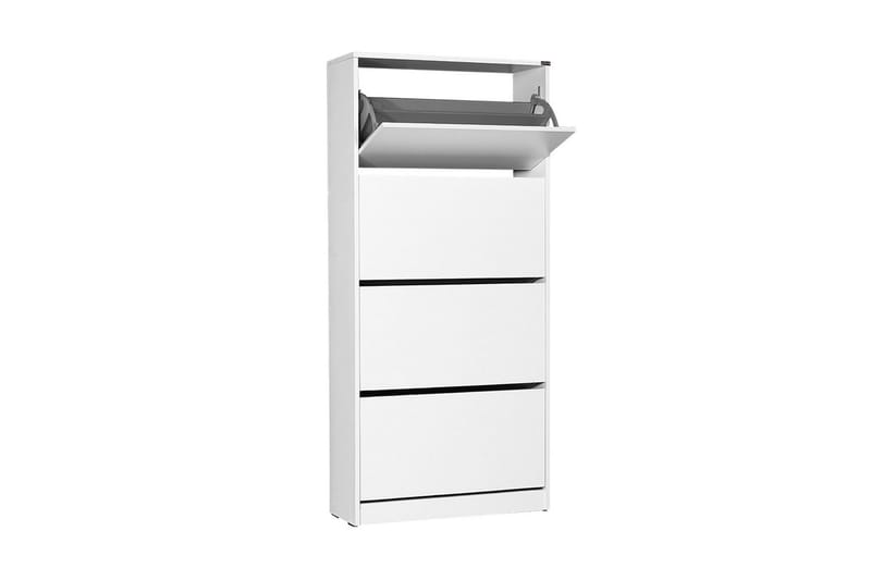 Shoe Cabinet Hvit - Hvit - Oppbevaring - Skooppbevaring - Skoskap