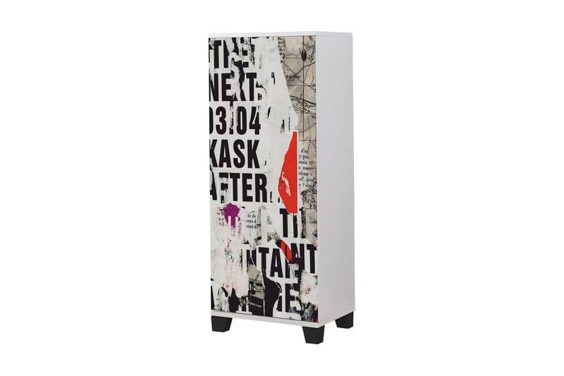 Shoe Cabinet Hvit - Oppbevaring - Skooppbevaring - Skoskap
