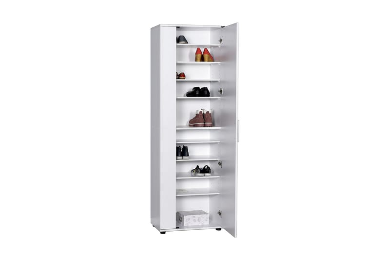 Shoe Cabinet Hvit - Oppbevaring - Skooppbevaring - Skoskap