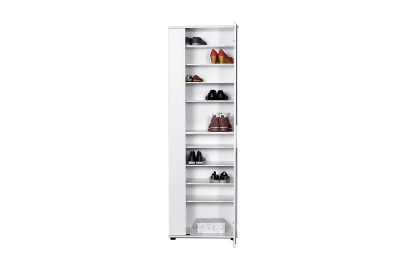 Shoe Cabinet Hvit - Oppbevaring - Skooppbevaring - Skoskap