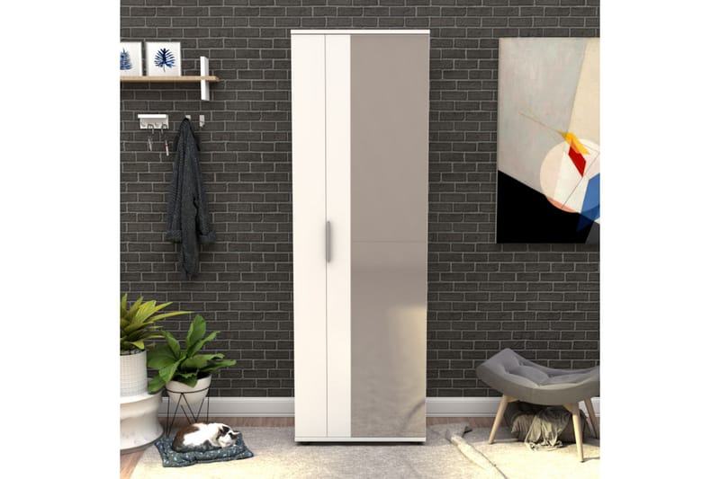 Shoe Cabinet Hvit - Oppbevaring - Skooppbevaring - Skoskap