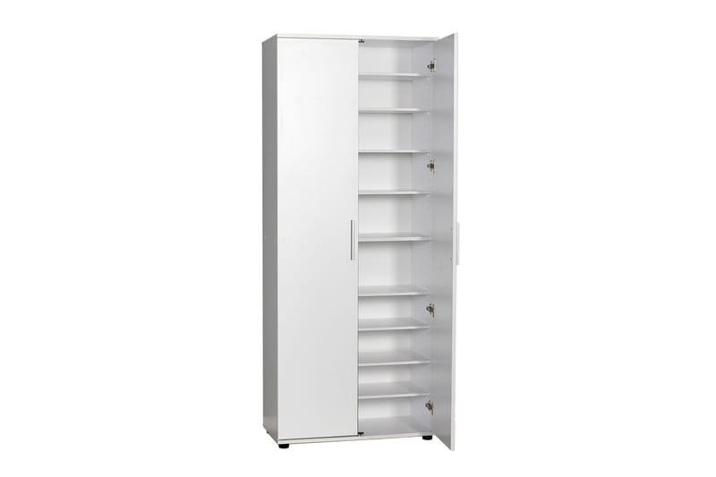 Shoe Cabinet Hvit - Oppbevaring - Skooppbevaring - Skoskap