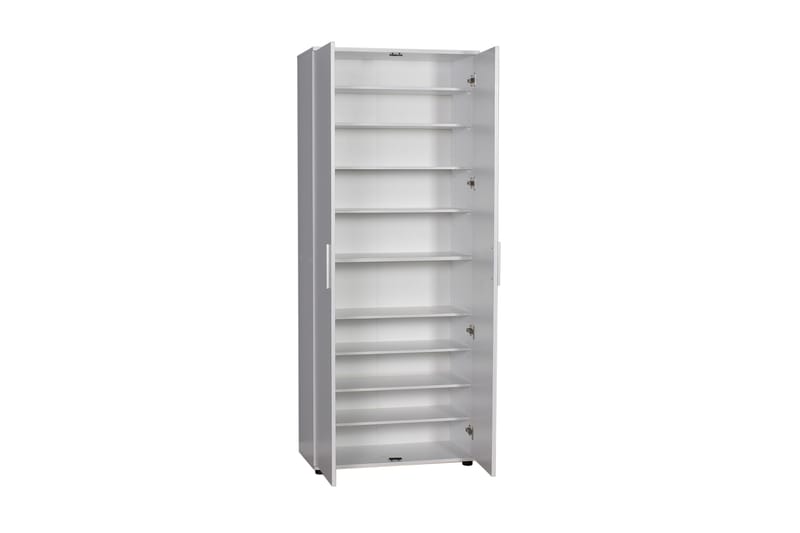 Shoe Cabinet Hvit - Oppbevaring - Skooppbevaring - Skoskap
