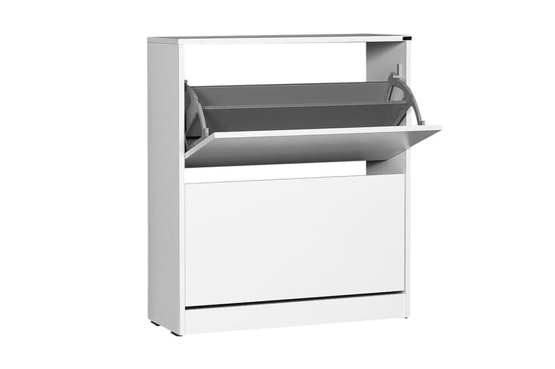 Shoe Cabinet Hvit - Skoskap - Gangoppbevaring - Skooppbevaring