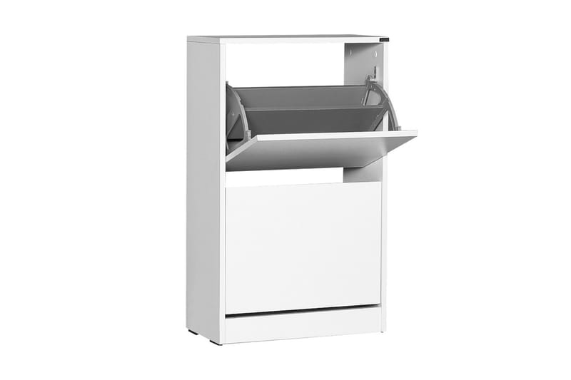 Shoe Cabinet Hvit - Skoskap - Gangoppbevaring - Skooppbevaring