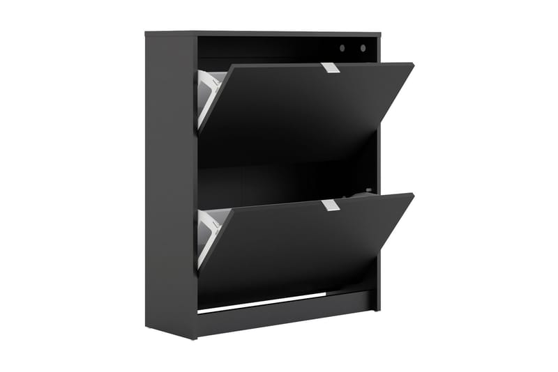 Shoey Skoskap 2 Fack - Svart - Oppbevaring - Skooppbevaring - Skoskap