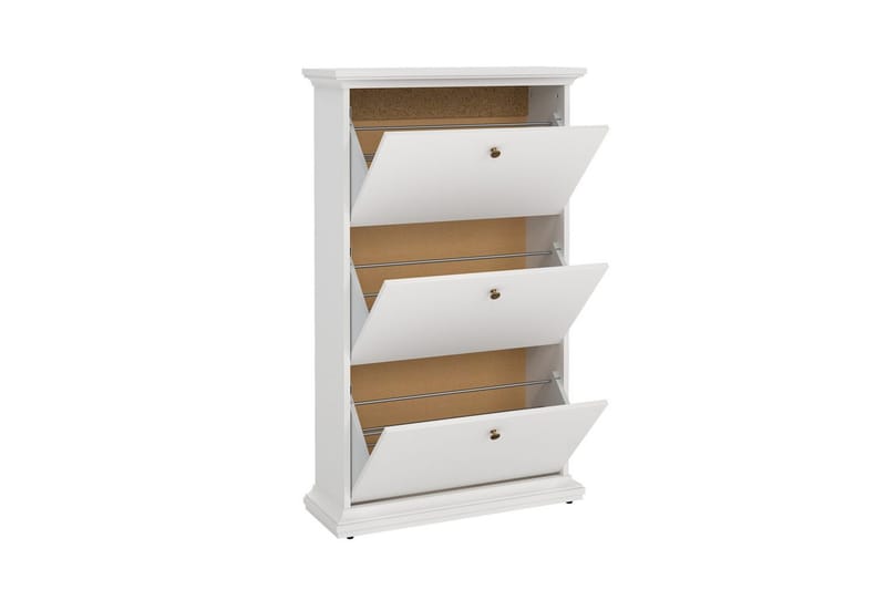 Shoiba Skoskap 78 cm - Hvit - Oppbevaring - Skooppbevaring - Skoskap