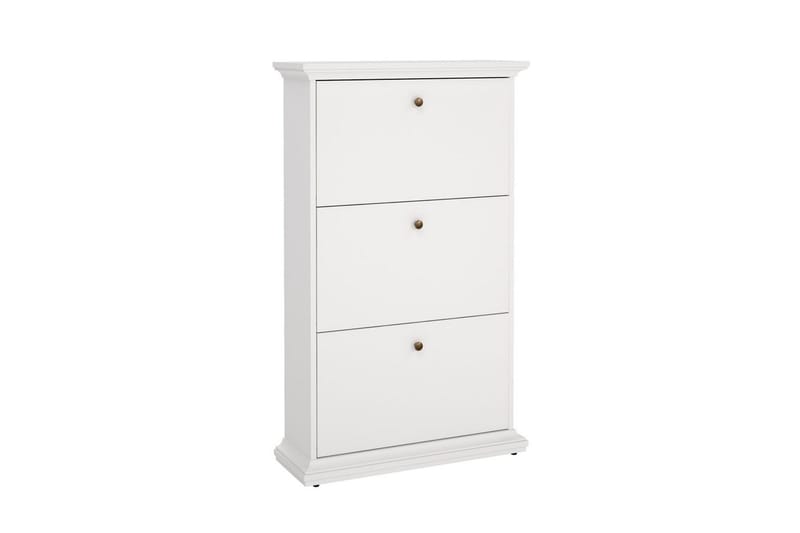 Shoiba Skoskap 78 cm - Hvit - Oppbevaring - Skooppbevaring - Skoskap