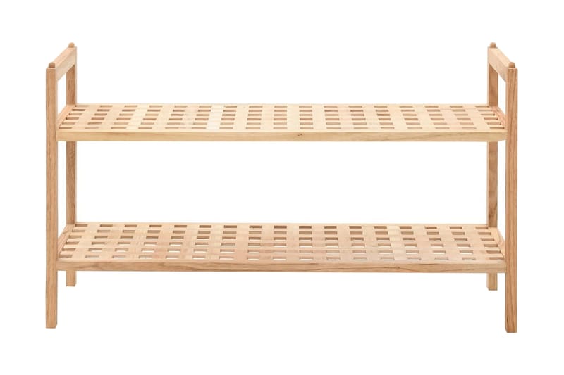 Skohylle heltre valnøtt 69x26x40 cm - Oppbevaring - Skooppbevaring