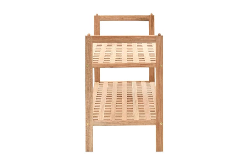 Skohylle heltre valnøtt 69x26x40 cm - Oppbevaring - Skooppbevaring