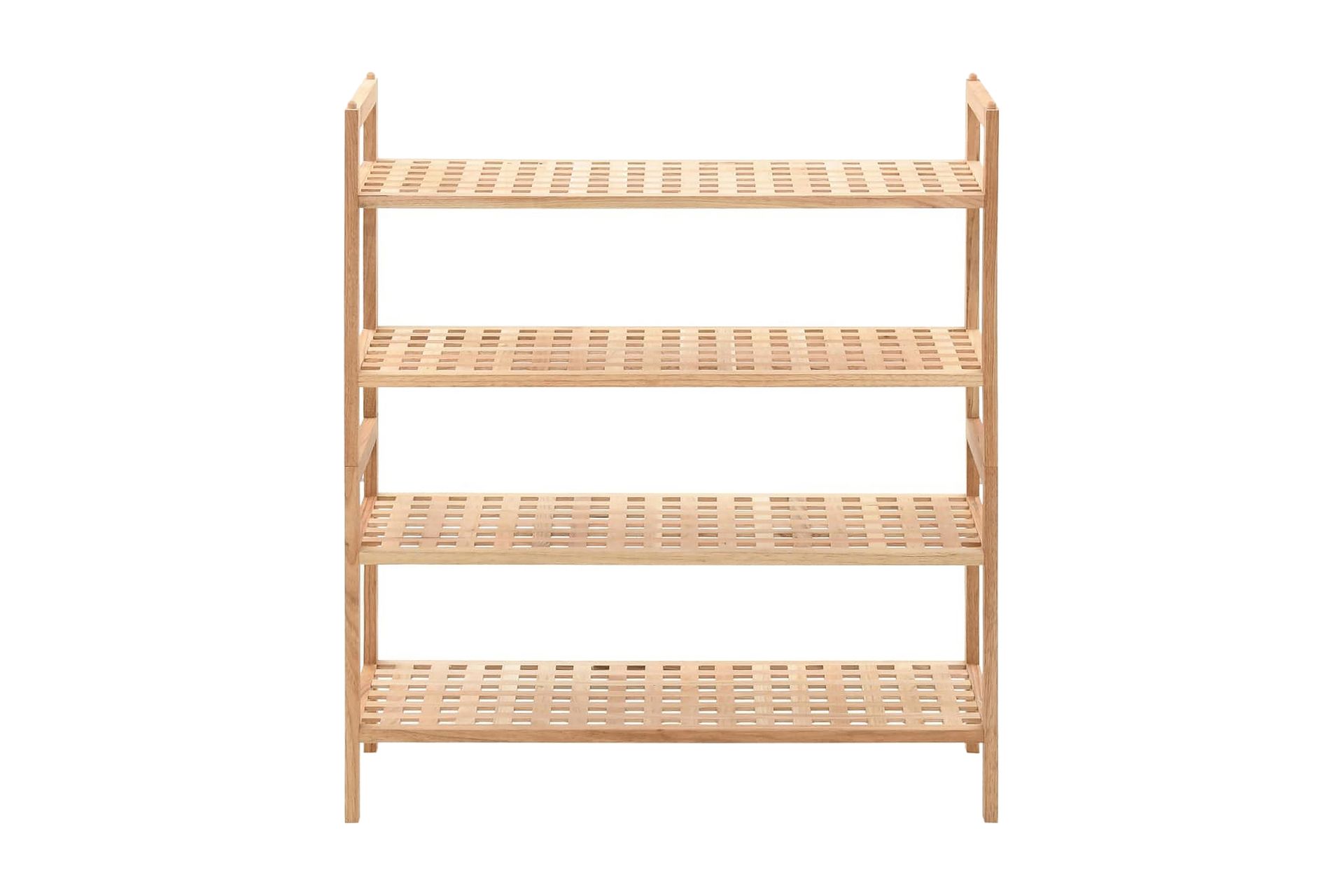 Skohylle heltre valnøtt 69x26x81 cm - Oppbevaring - Skooppbevaring