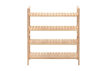 Skohylle heltre valnøtt 69x26x81 cm - Oppbevaring - Skooppbevaring