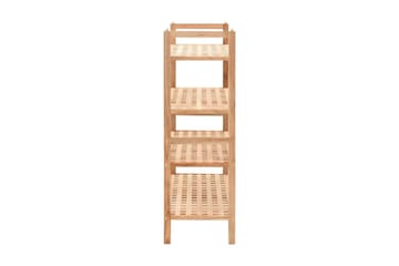 Skohylle heltre valnøtt 69x26x81 cm - Oppbevaring - Skooppbevaring