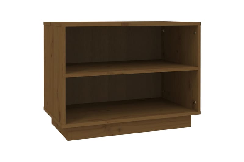 Skohylle honningbrun 60x34x45 cm heltre furu - Brun - Oppbevaring - Skooppbevaring - Skoskap