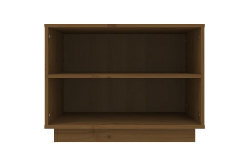 Skohylle honningbrun 60x34x45 cm heltre furu - Brun - Oppbevaring - Skooppbevaring - Skoskap