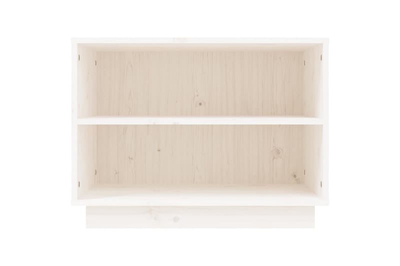 Skohylle hvit 60x34x45 cm heltre furu - Hvit - Oppbevaring - Skooppbevaring - Skoskap