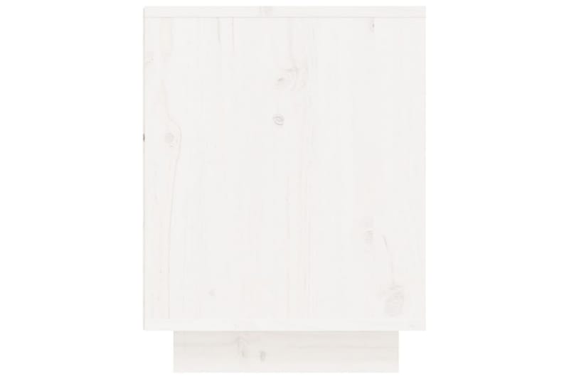 Skohylle hvit 60x34x45 cm heltre furu - Hvit - Oppbevaring - Skooppbevaring - Skoskap