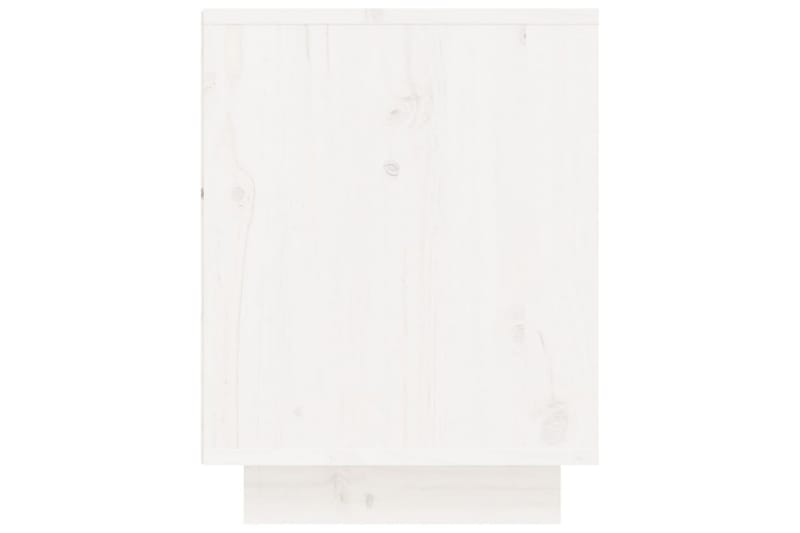 Skohylle hvit 60x34x45 cm heltre furu - Hvit - Skoskap - Gangoppbevaring - Skooppbevaring