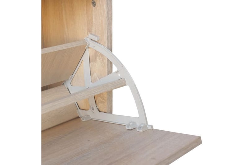 Skooppbevaringsbenk Eik 80x24x45 cm - Oppbevaring - Skooppbevaring - Skoskap