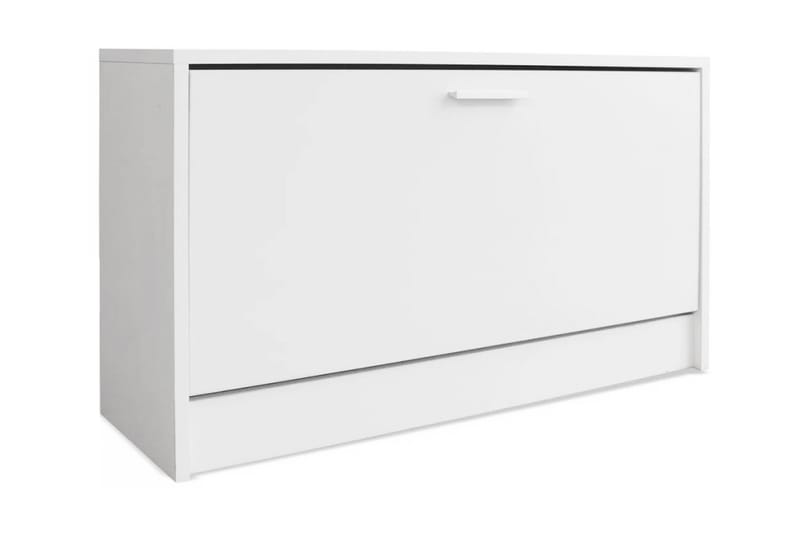 Skooppbevaringsbenk Hvit 80x24x45 cm - Oppbevaring - Skooppbevaring - Skoskap