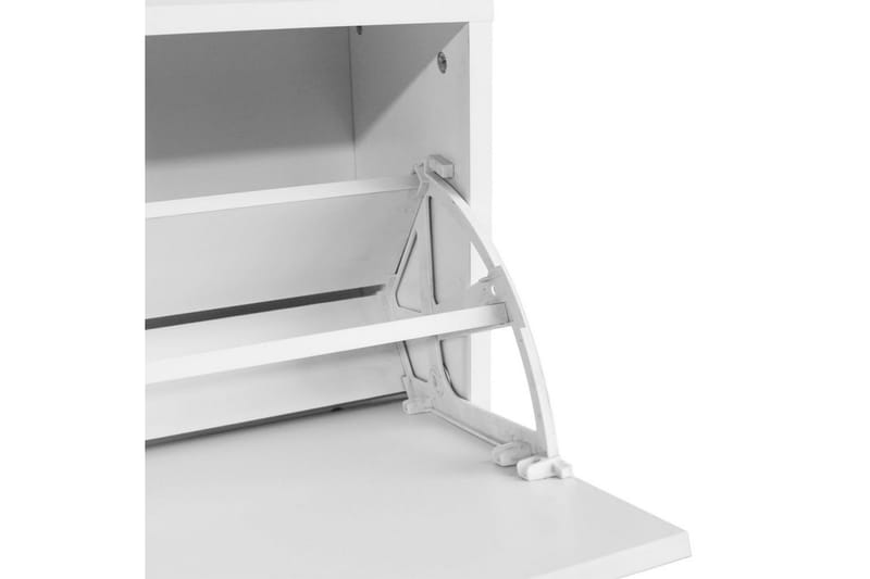 Skooppbevaringsbenk Hvit 80x24x45 cm - Oppbevaring - Skooppbevaring - Skoskap